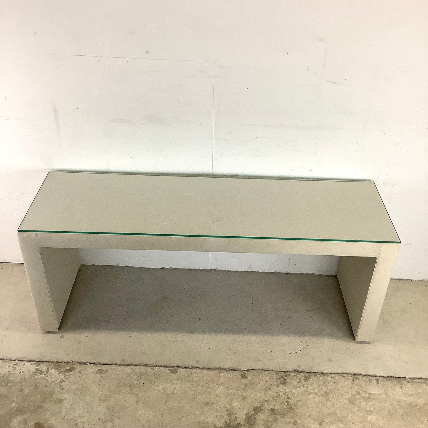 Modern Linen Console Table