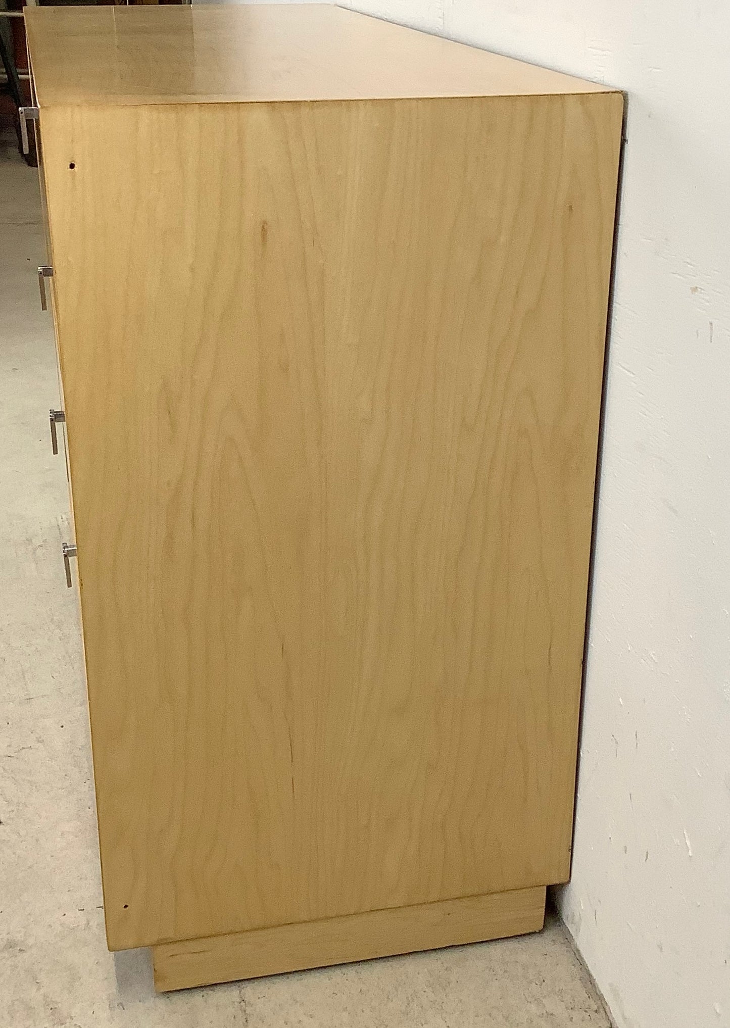 Petite Four Drawer Dresser with Chrome Handles