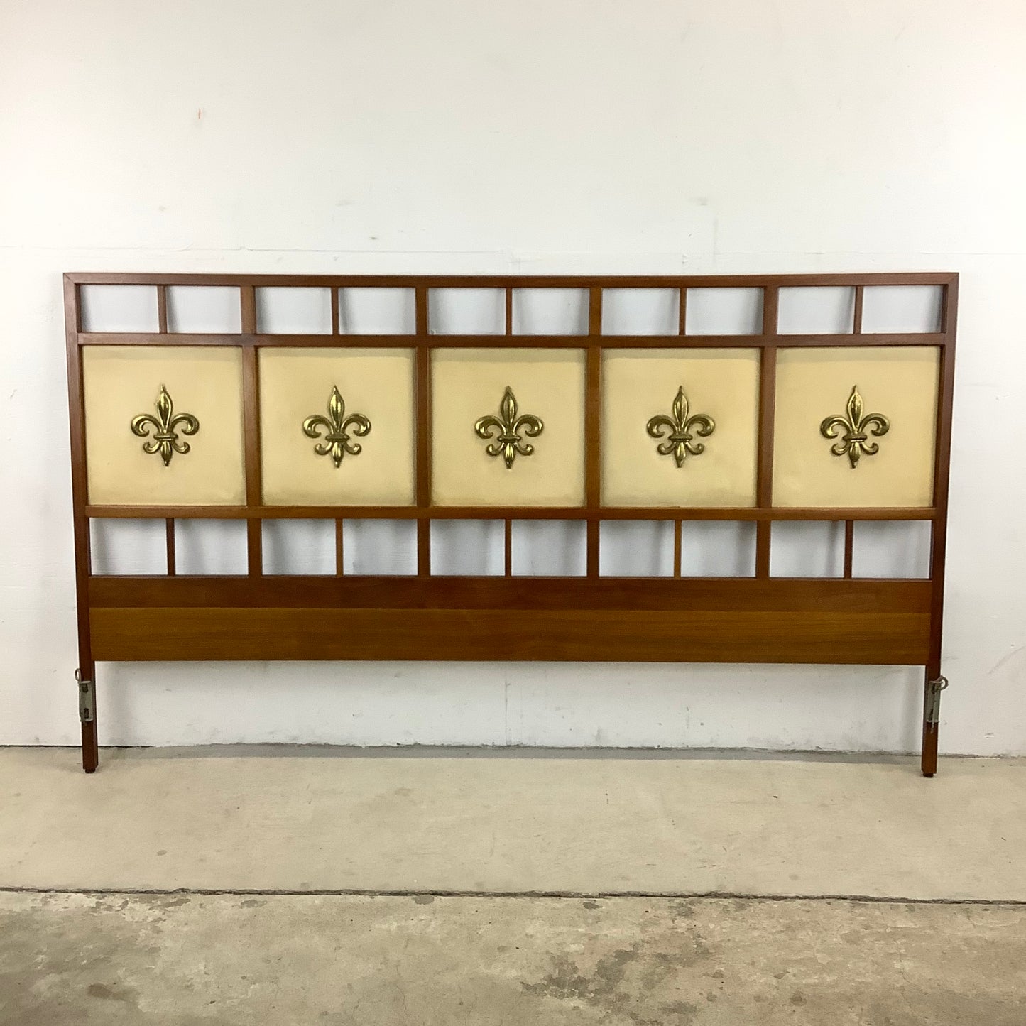 Mid-Century Headboard by Gerry Zanck for Gregori- King Size