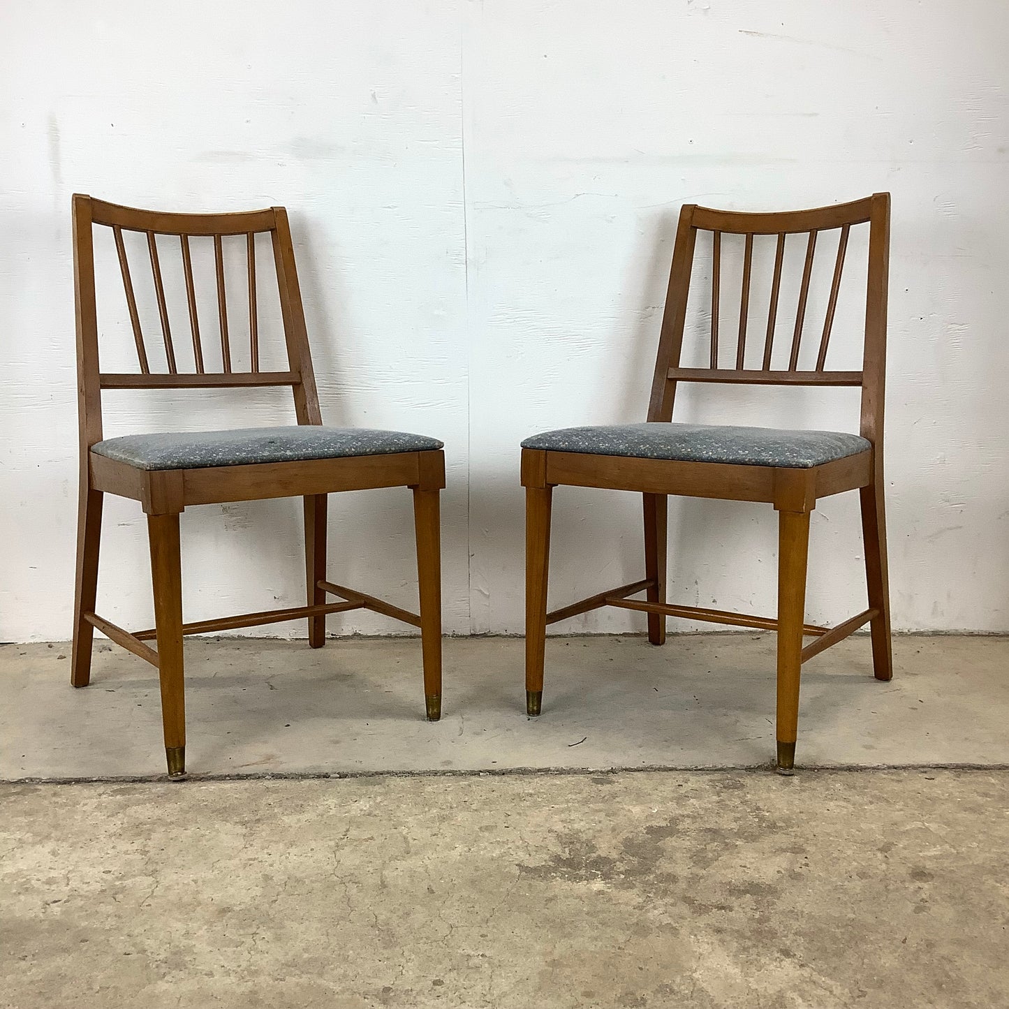 Mid-Century Modern Dining Chairs- Set of Six