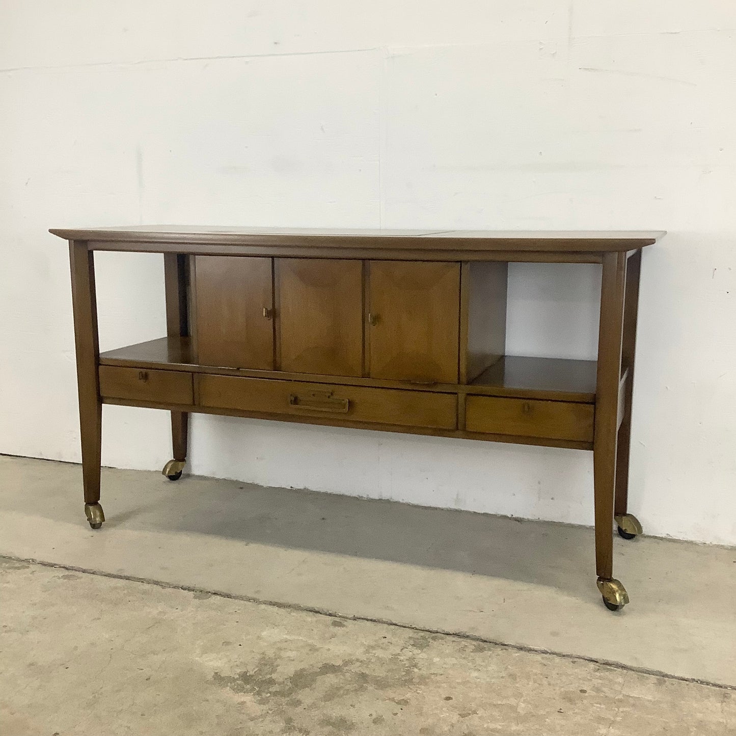 Mid-Century Bar Cart From White Furniture