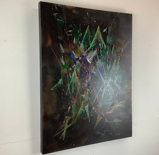 Contemporary Modern Abstract Painting by j.Schwabb