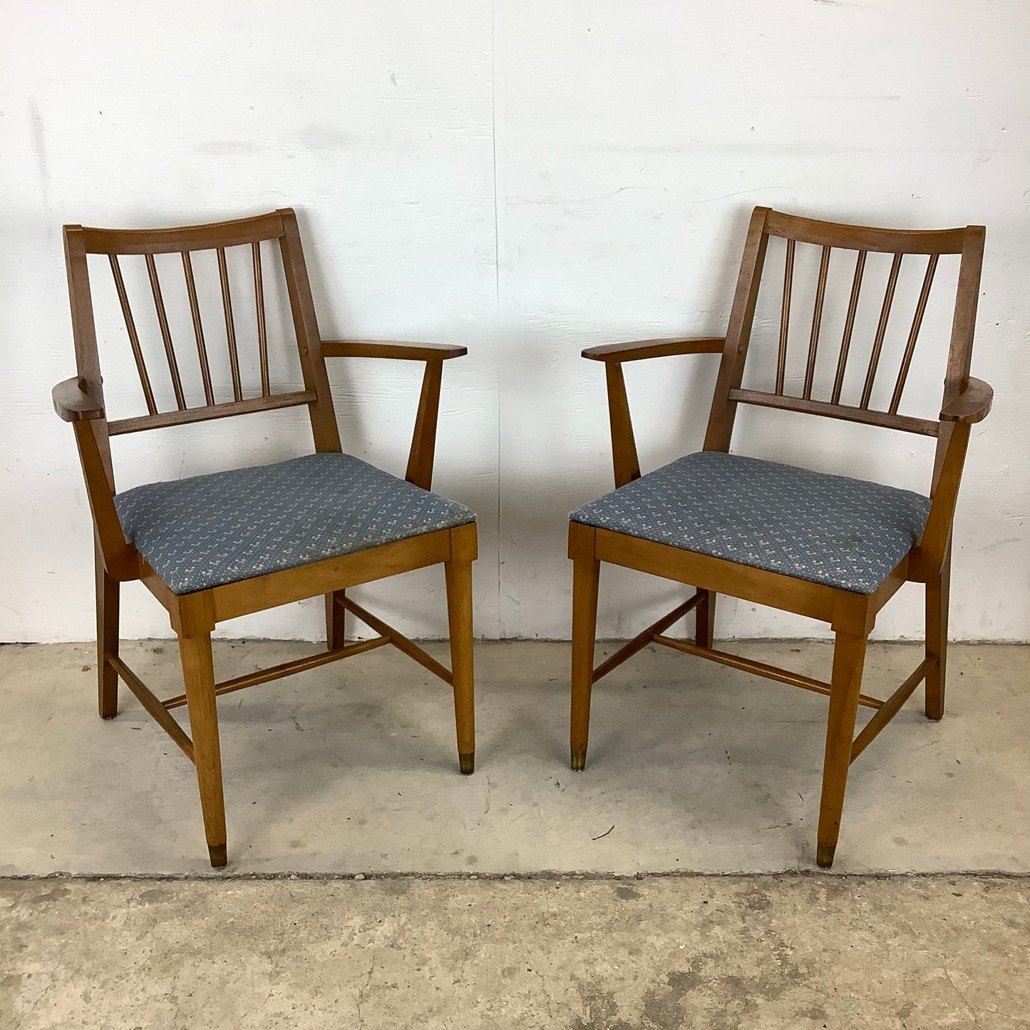 Mid-Century Modern Dining Chairs- Set of Six