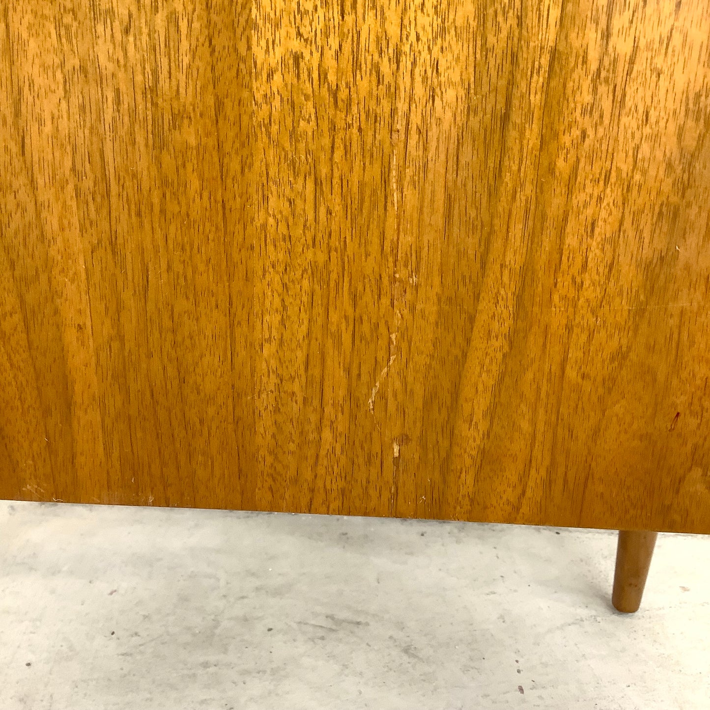 MCM Two Tier Sculptural Walnut End Table