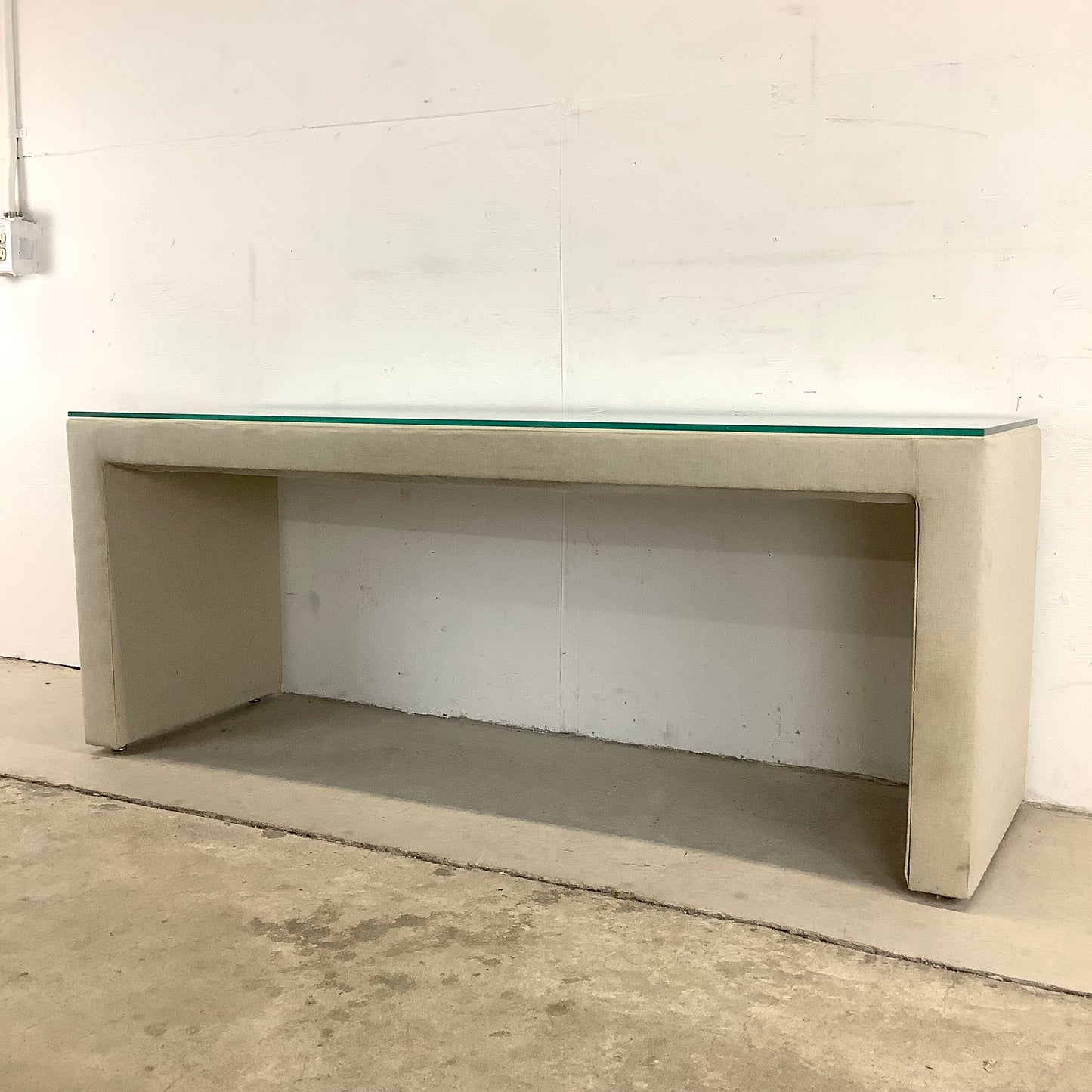 Modern Linen Console Table