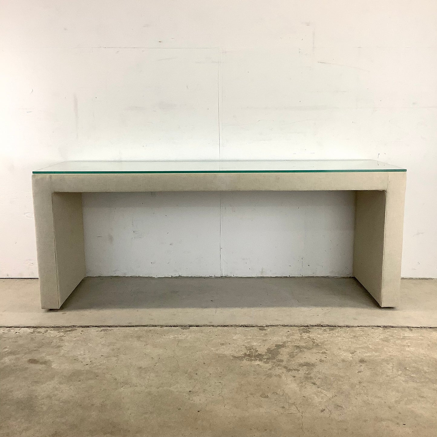 Modern Linen Console Table