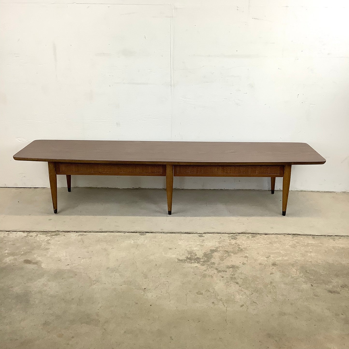 Mid-Century Coffee Table With Drawers by American of Martinsville