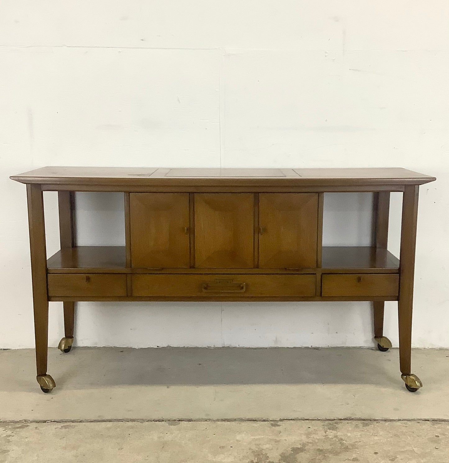 Mid-Century Bar Cart From White Furniture