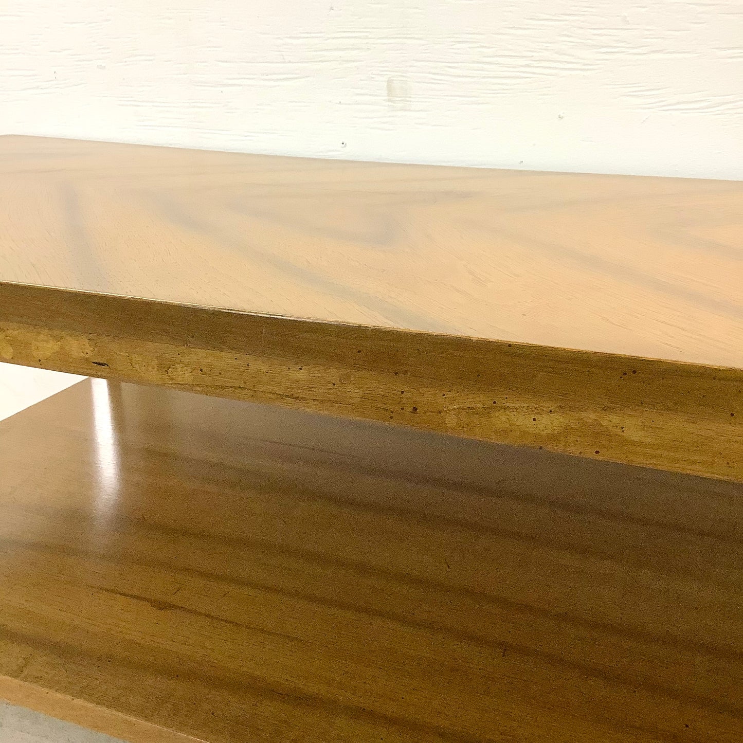 Long Mid-Century Two Tier Coffee Table