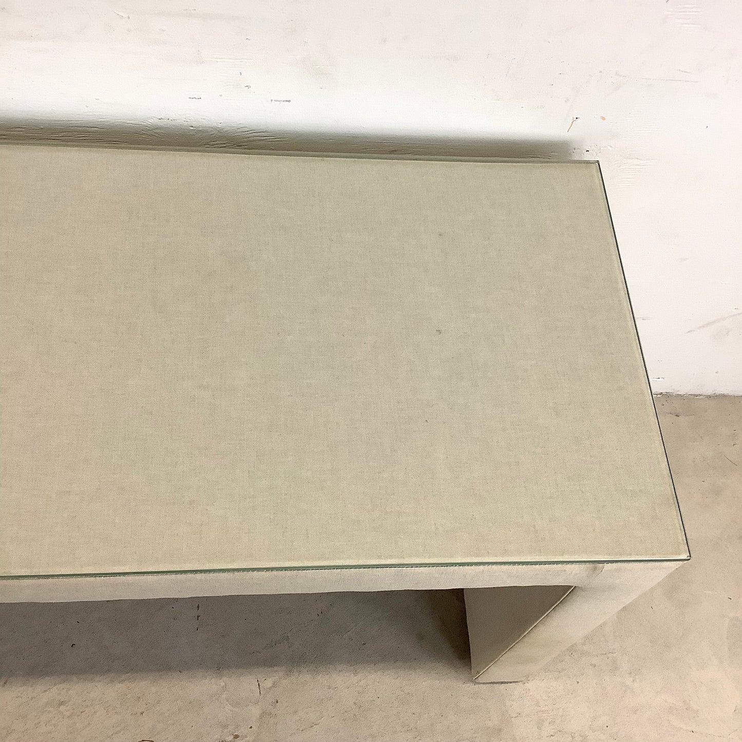 Modern Linen Console Table