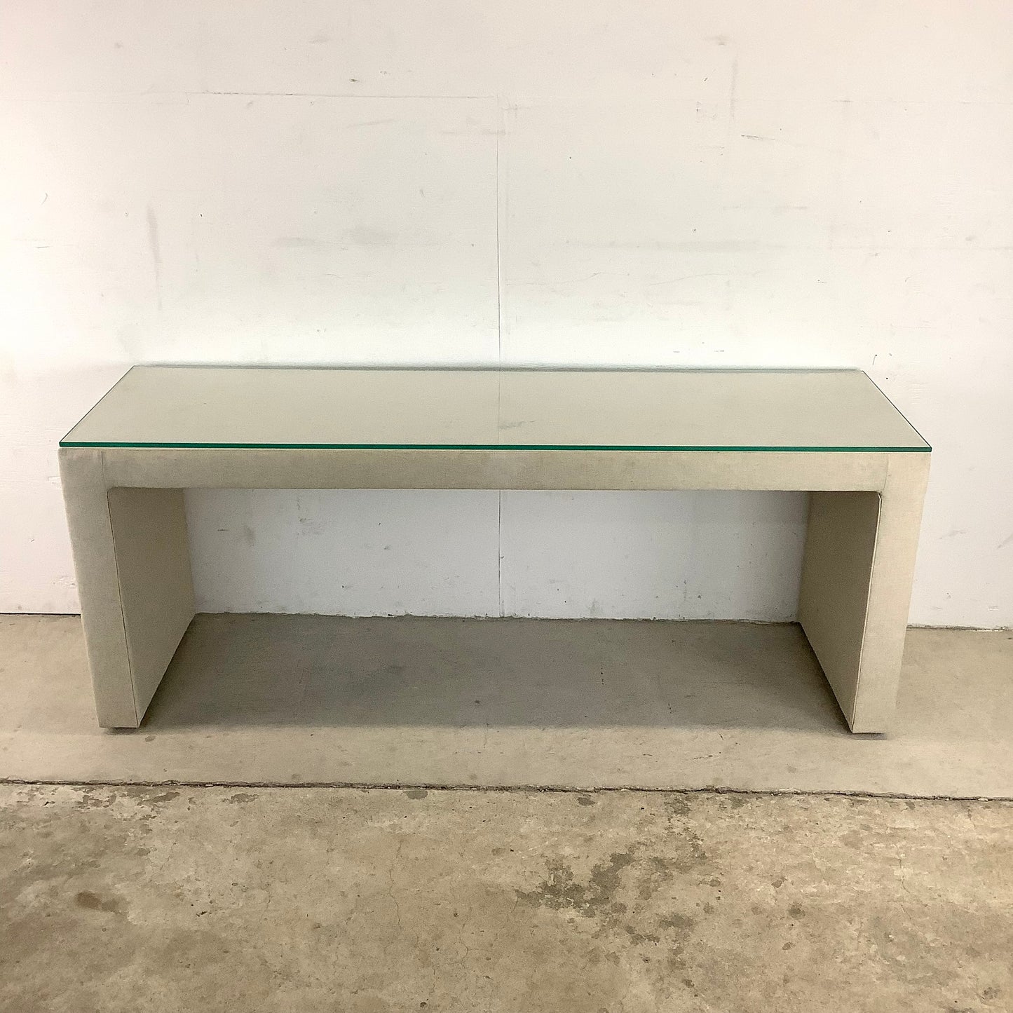 Modern Linen Console Table