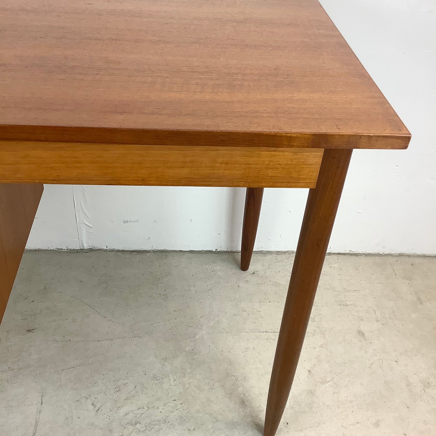 Scandinavian Modern Teak Writing Desk