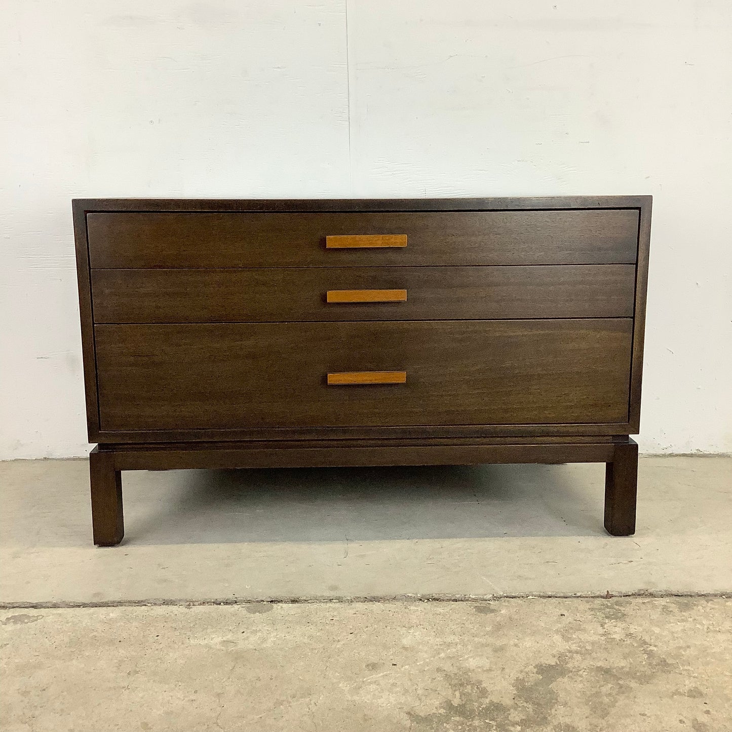 Mid-Century Three Drawer Nightstand or Chest by Harvey Probber