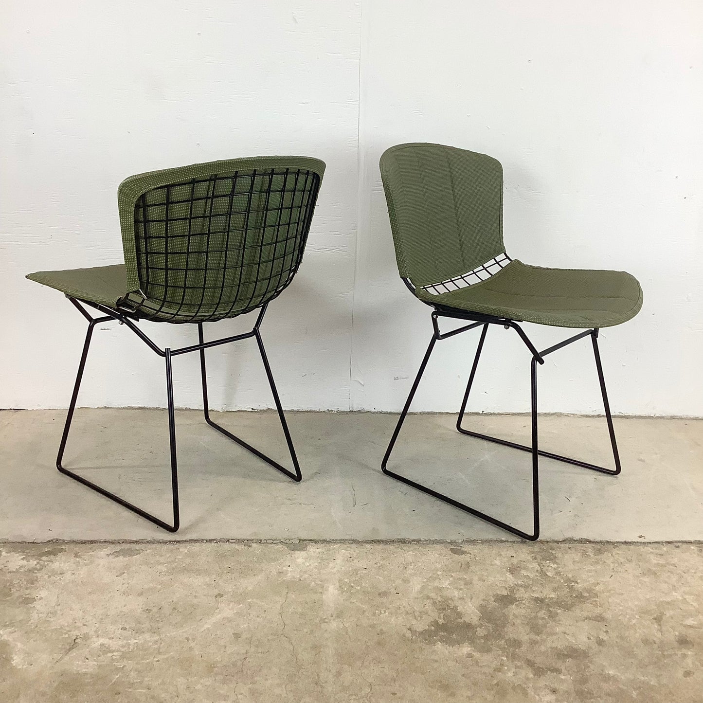 Mid-Century Bertoia Dining Chairs for Knoll