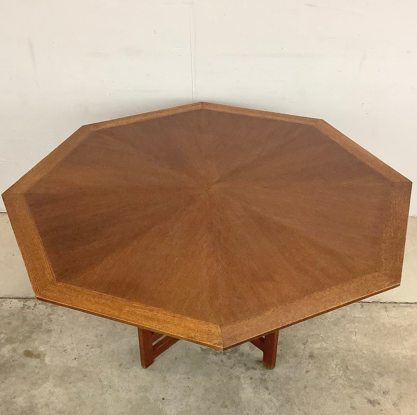 Mid-Century Geometric Game or Dining Table- Harvey Probber