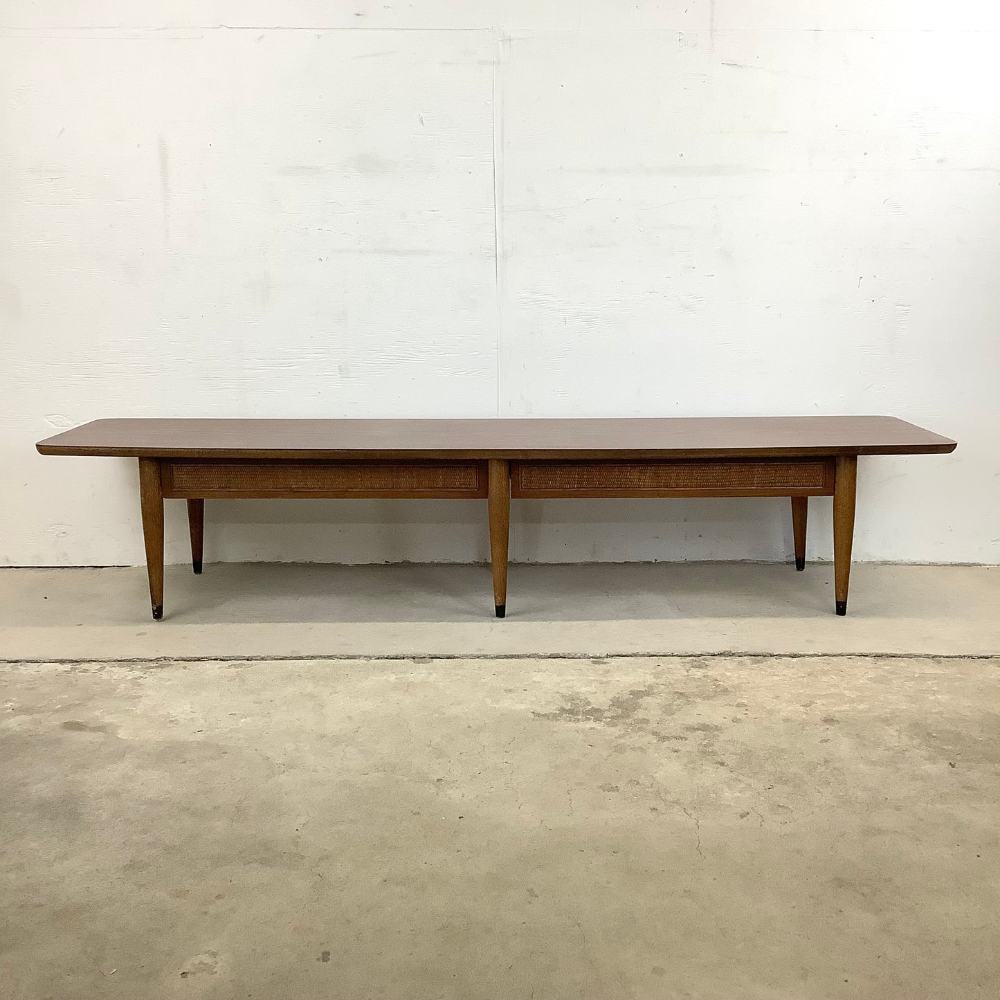 Mid-Century Coffee Table With Drawers by American of Martinsville