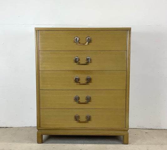 Mid-Century Five Drawer Highboy Dresser