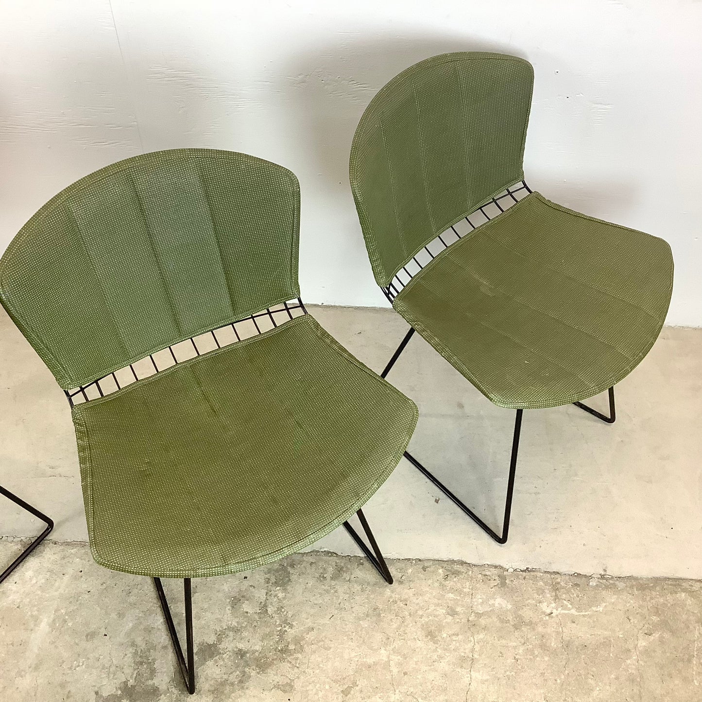 Mid-Century Bertoia Dining Chairs for Knoll