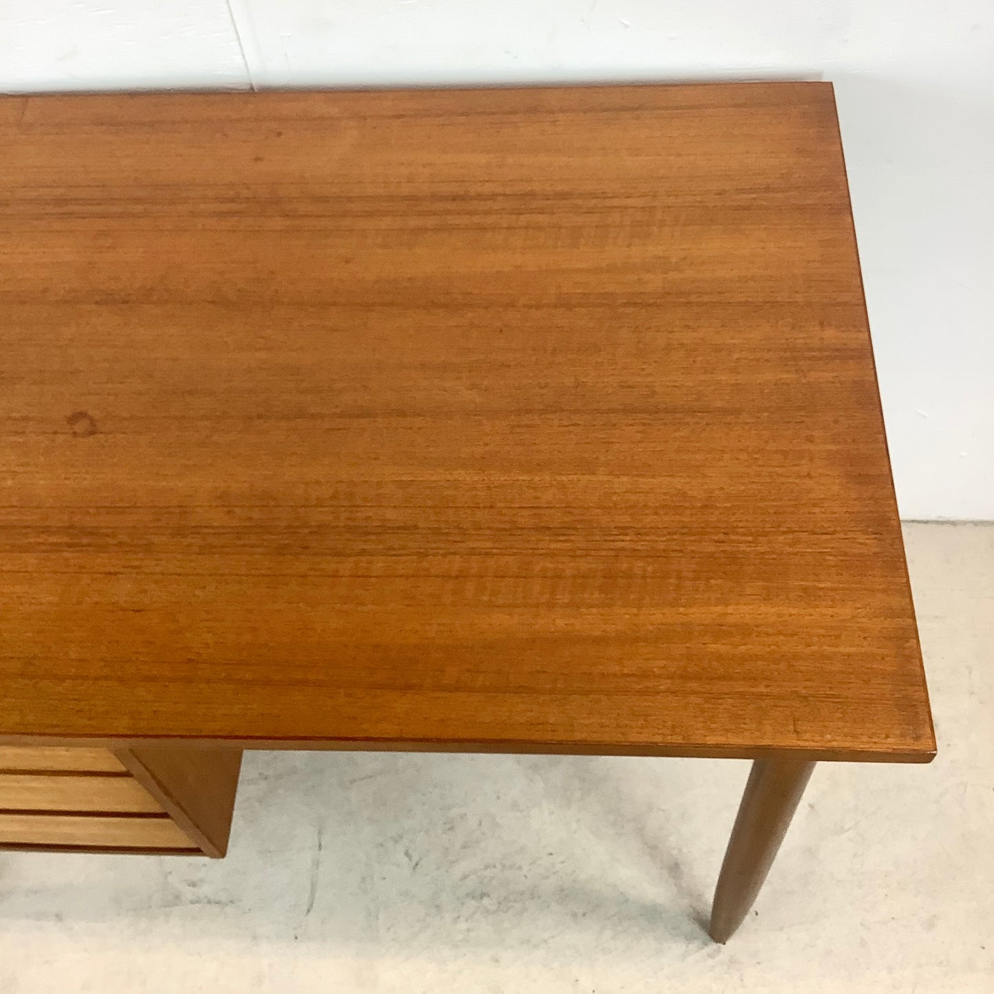 Scandinavian Modern Teak Writing Desk