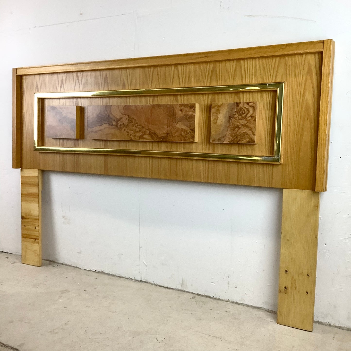 Vintage Modern Headboard- Queen Size