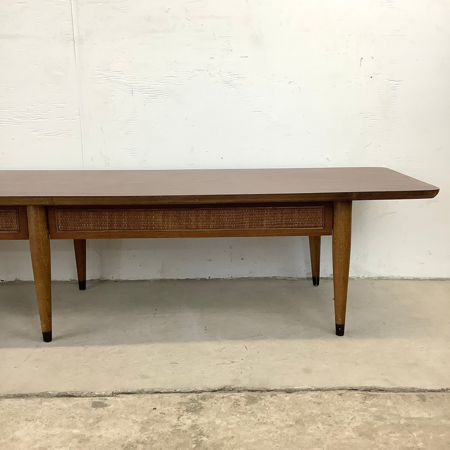 Mid-Century Coffee Table With Drawers by American of Martinsville