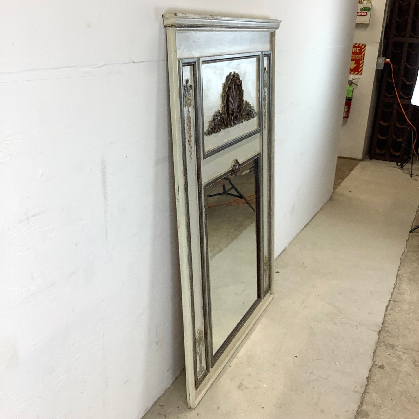 Striking Decorative Trumeau Mirror