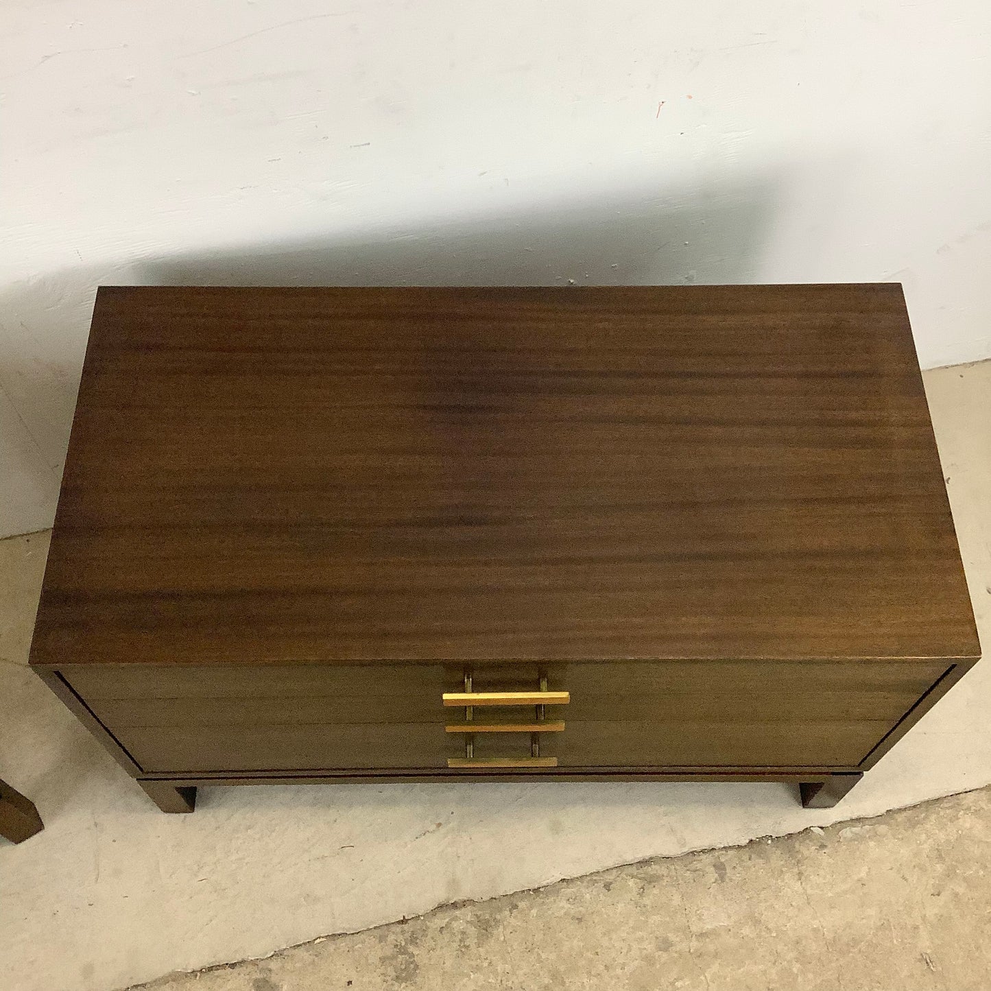 Mid-Century Three Drawer Nightstand or Chest by Harvey Probber