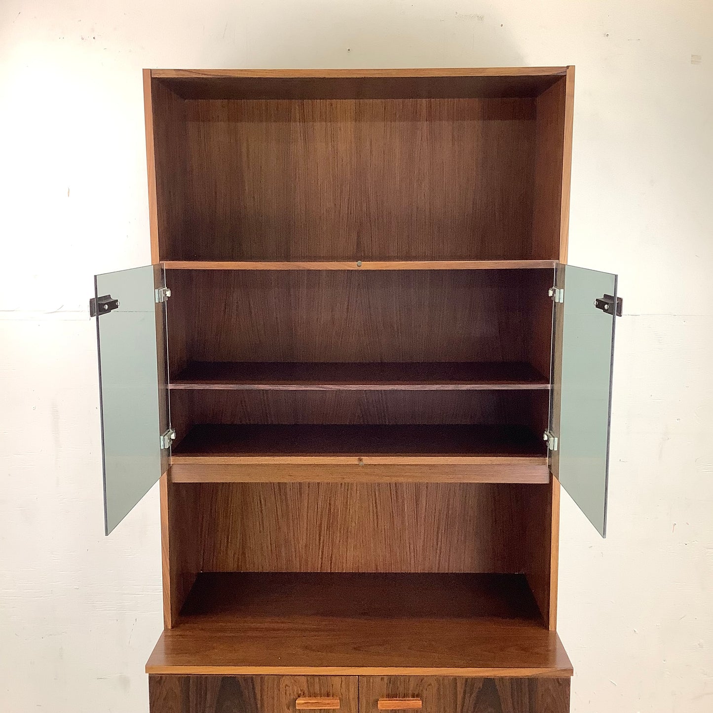 Scandinavian Modern Rosewood Bar Cabinet or Bookshelf