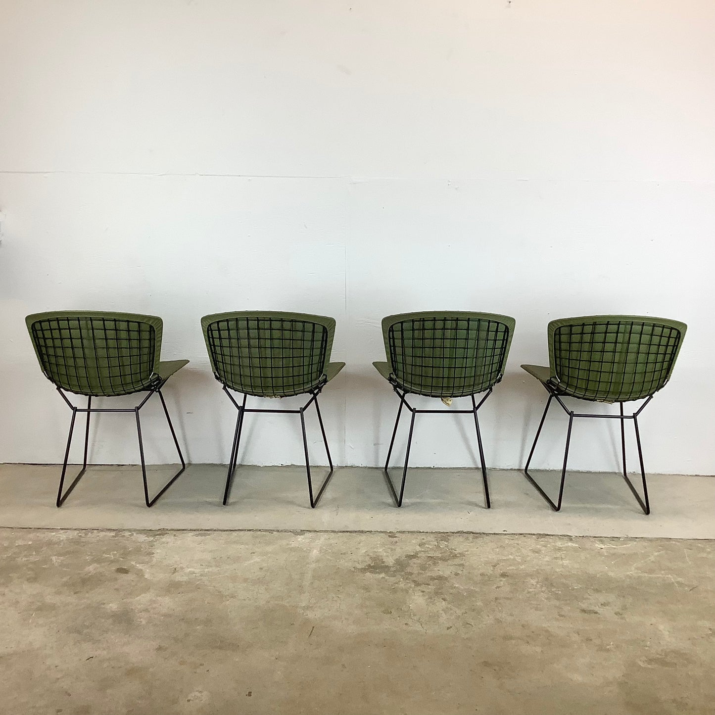 Mid-Century Bertoia Dining Chairs for Knoll