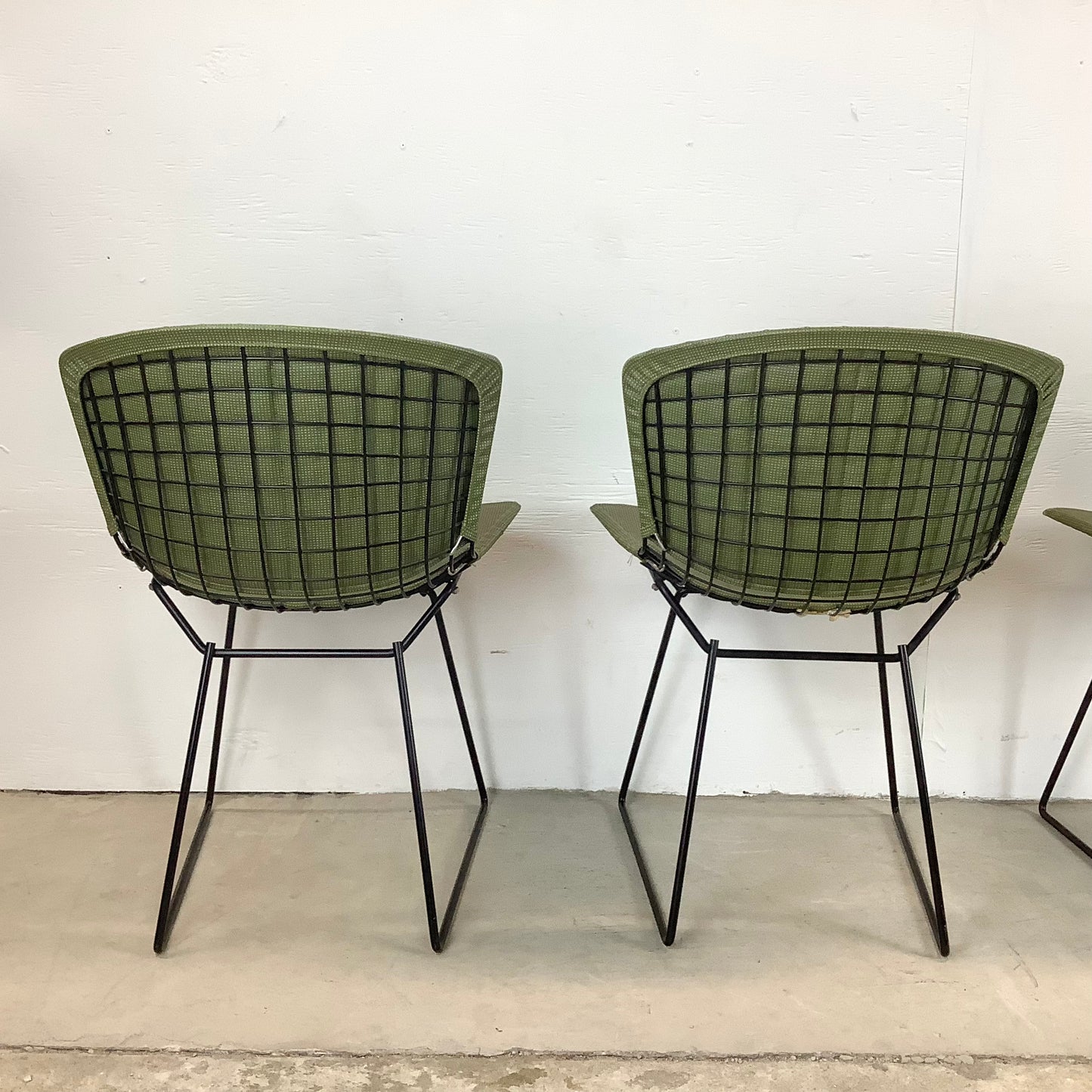 Mid-Century Bertoia Dining Chairs for Knoll