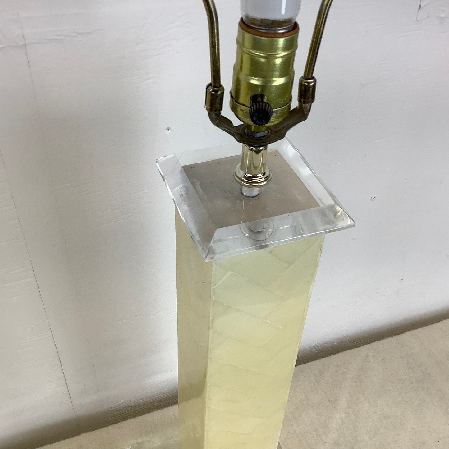 Mid-Century Karl Springer Style Table Lamps- a Pair