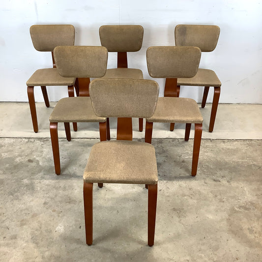 Early Thonet Bentwood Dining Chairs Set of Six