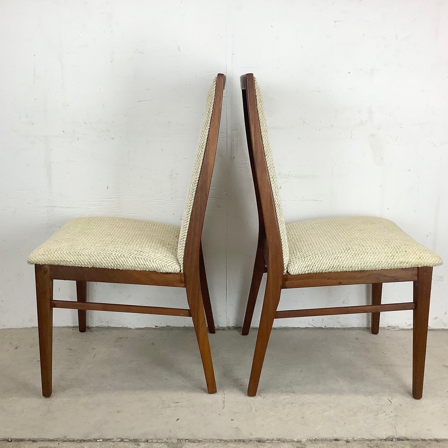 Mid-Century Highback Dining Chairs by Dillingham