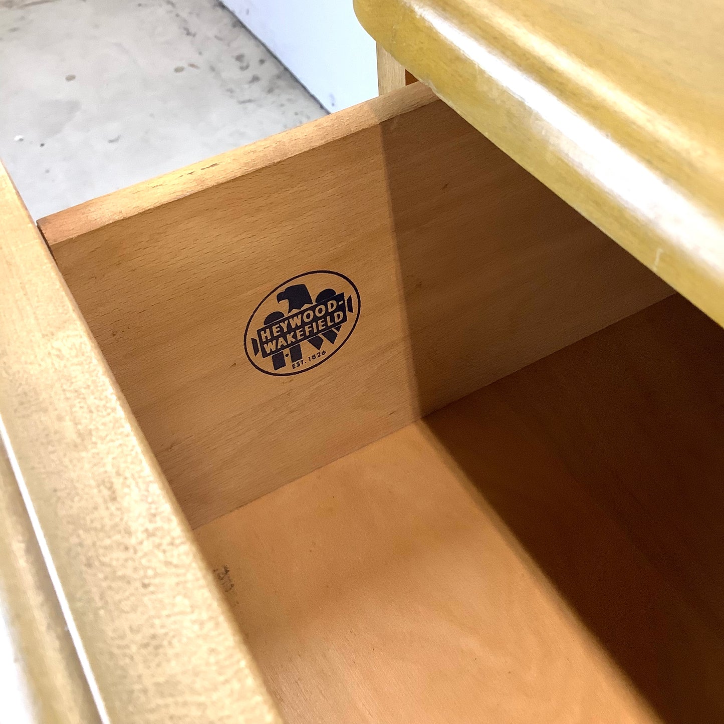 Mid-Century Nine Drawer Dresser by Heywood-Wakefield